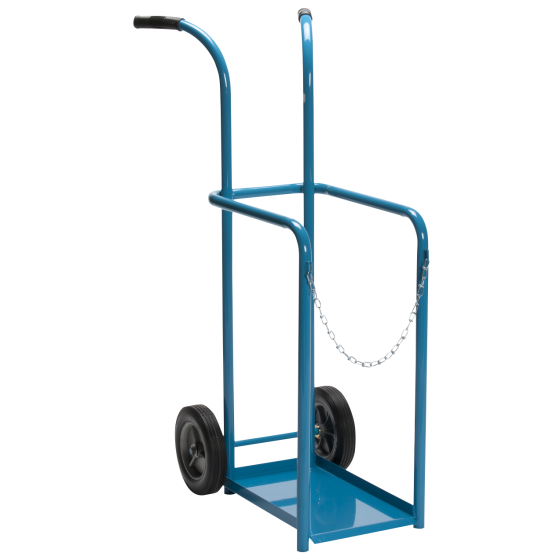 Large cylinder hand truck