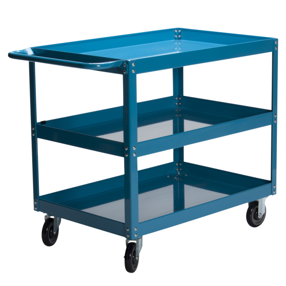 Three shelf cart