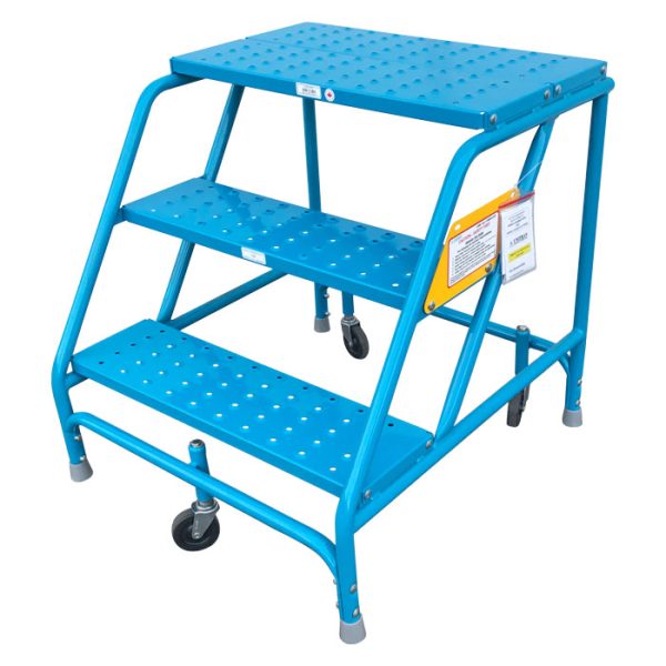 3-step rolling ladder