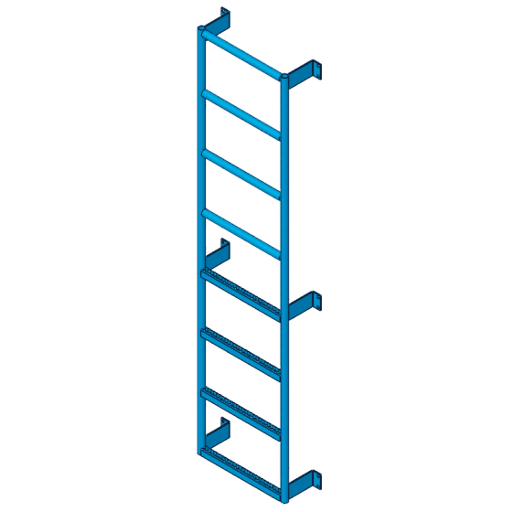 Side step ladder
