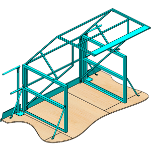 Pivot safety gate
