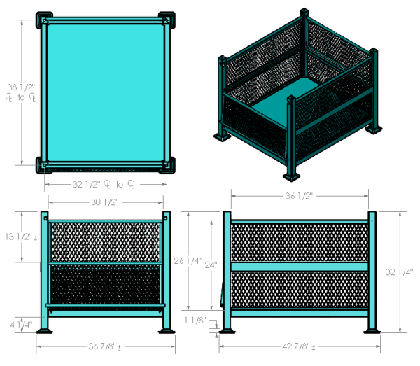 stacking baskets