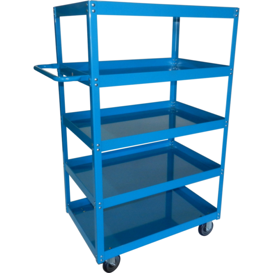 Five shelf cart