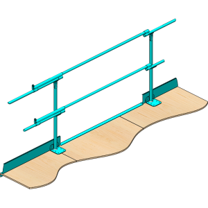 Handrail pipe gate