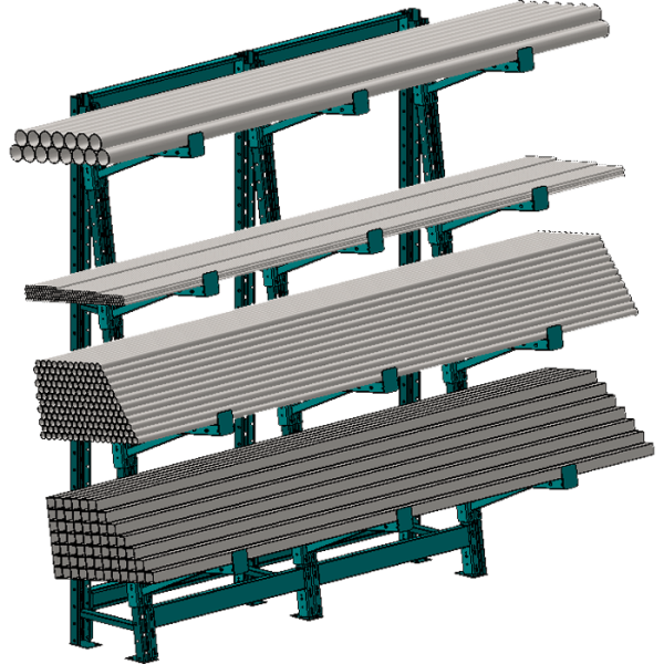 Barstock rack
