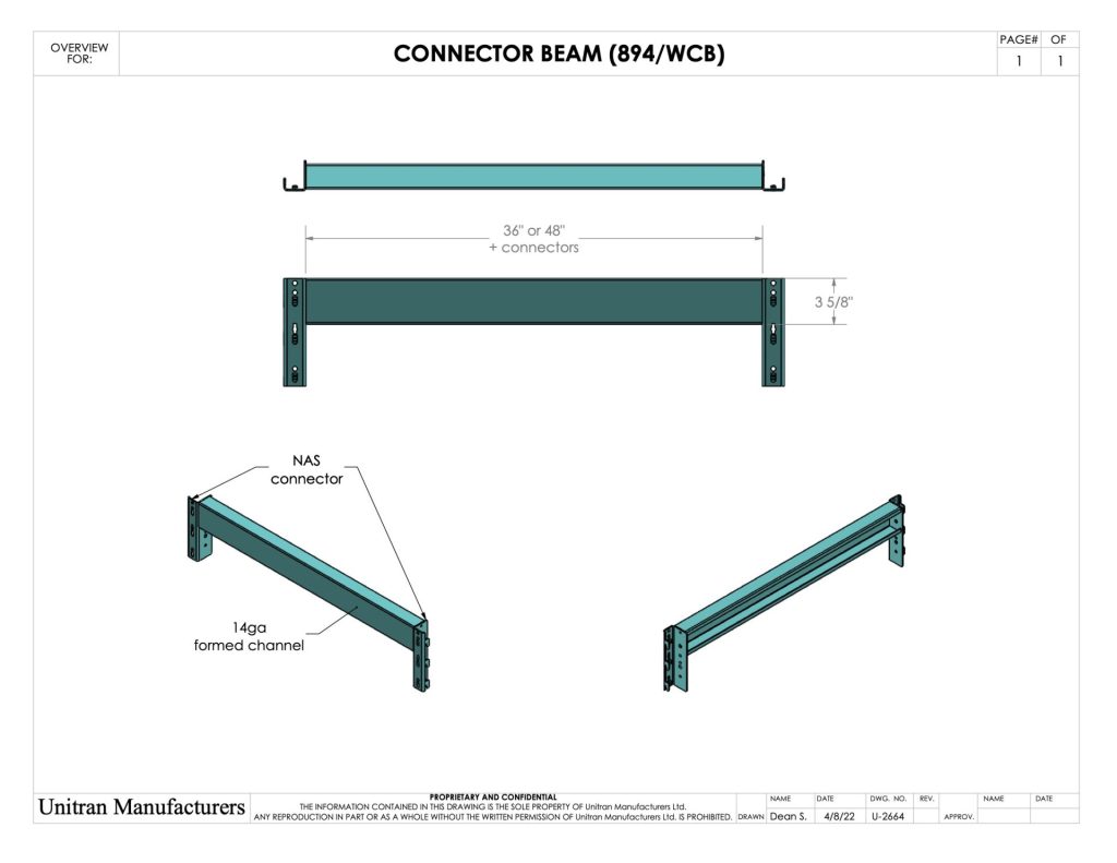 Bar Stock Rack - Economical Option for Light Loads