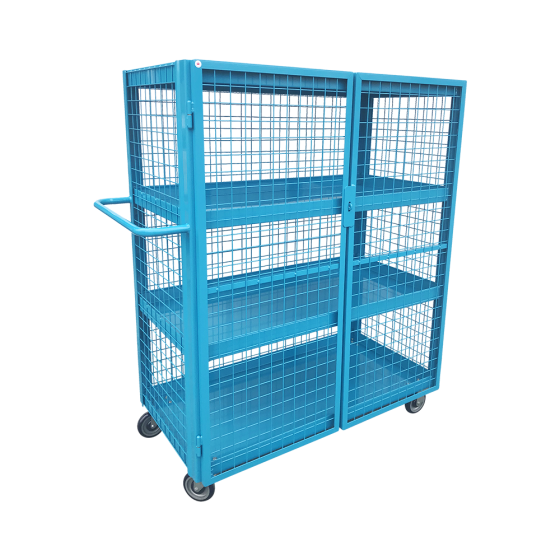 Mesh security cart