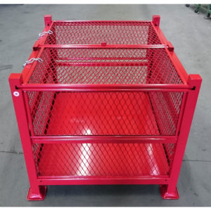 Lockable basket