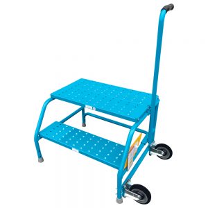 Tilt and roll ladder