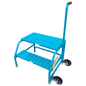 Tilt and roll ladder