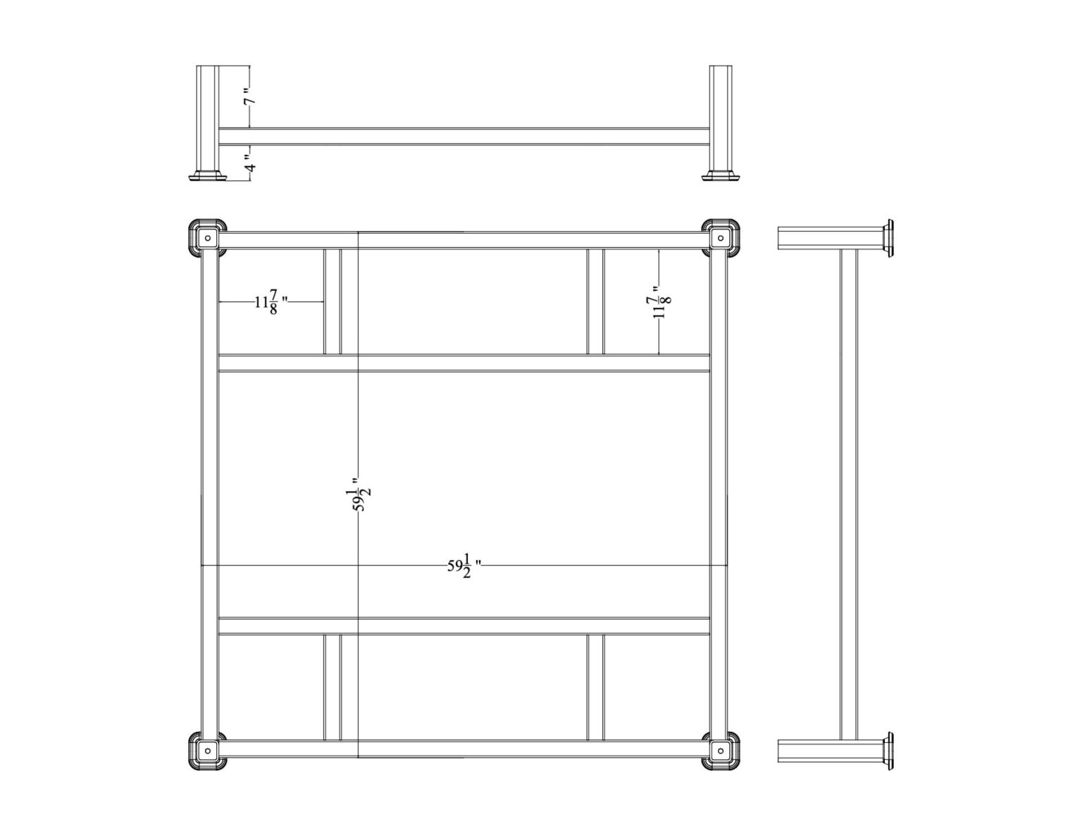 0cs07481 Rack Dimensions Custom Stacking Racks | Unitran Manufacturers LTD