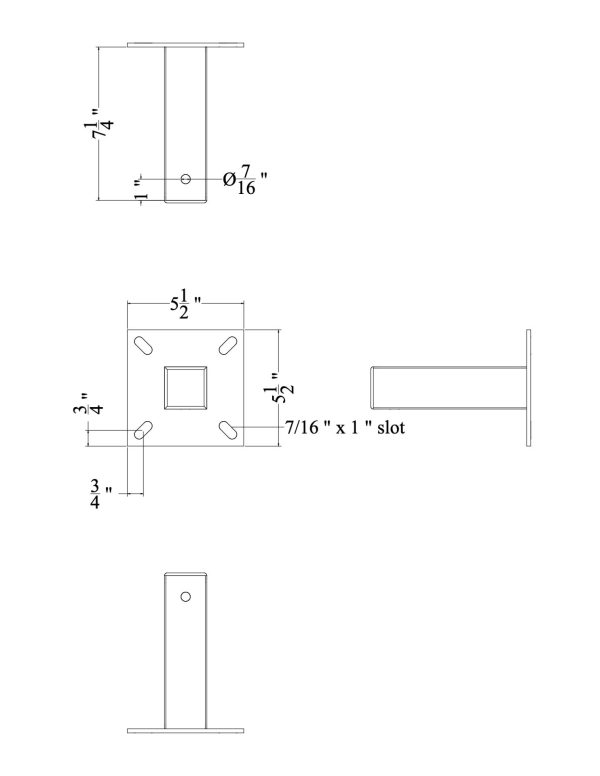 Custom Bracket for Rack Netting - Image 2