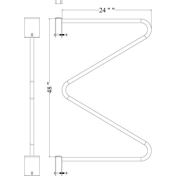 Vertical M Divider