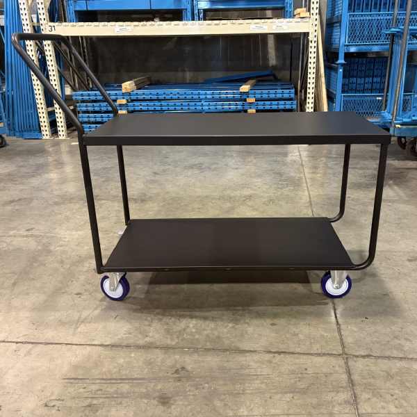 Platform truck used for warehouse material handling